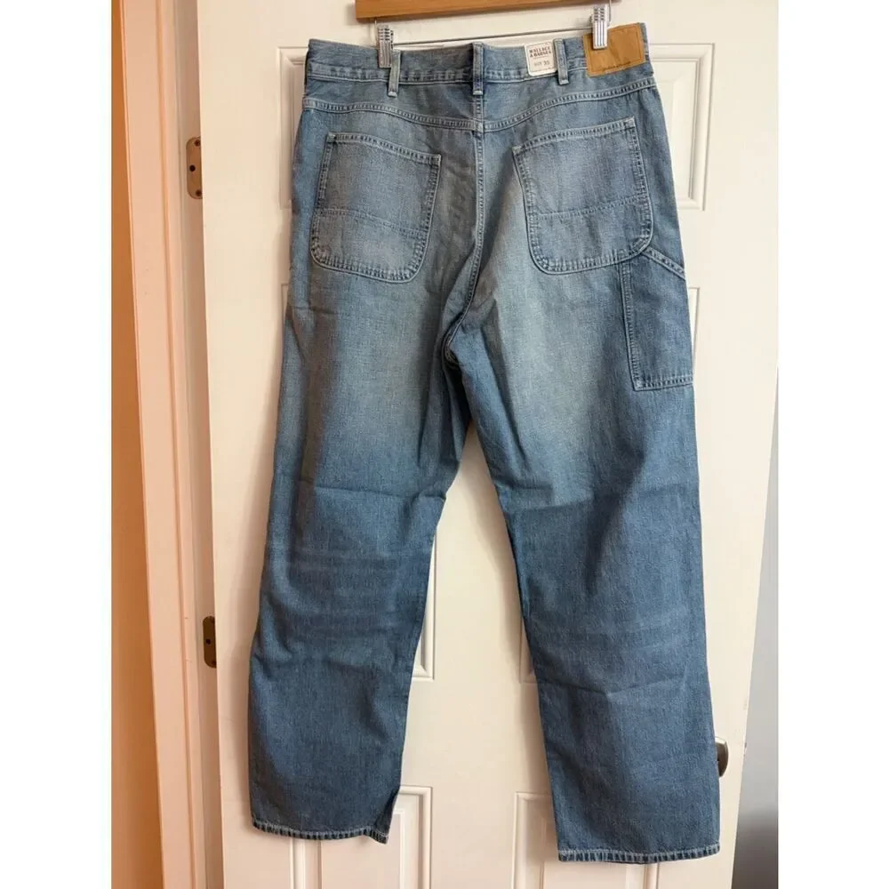 J.Crew Wallace & Barnes carpenter jean in Japanese denim NWT Size 35